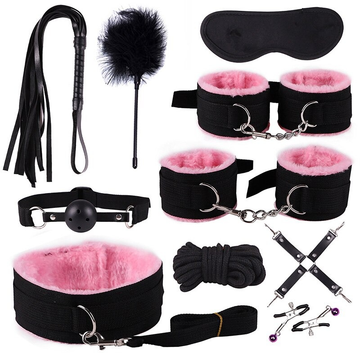 Handcuffs & Bondage Sets for Sex / Erotic Sex Toys for Men and Women / Adult Whip Rope - EVE's SECRETS
